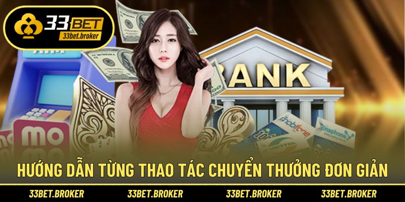 Cụ thể quy trình chuyển thưởng đơn giản