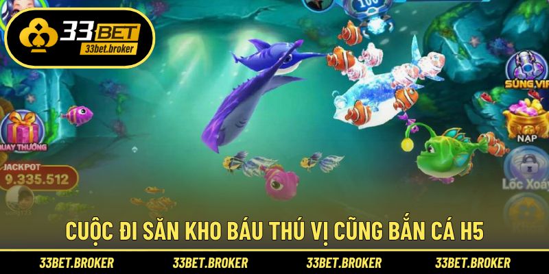 Bắn Cá H5 Đổi Thưởng | Chia Phòng Chơi Theo Cấp Độ Linh Hoạt 1 Cuộc đi săn kho báu thú vị cũng bắn cá H5