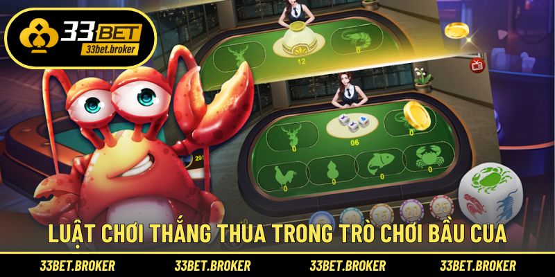 Luật chơi - quy định thắng thua trong trò chơi bầu cua