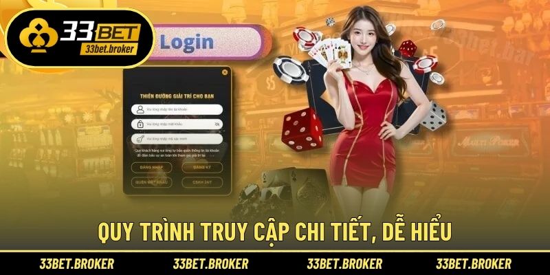 Hướng dẫn cụ thể những thao tác truy cập