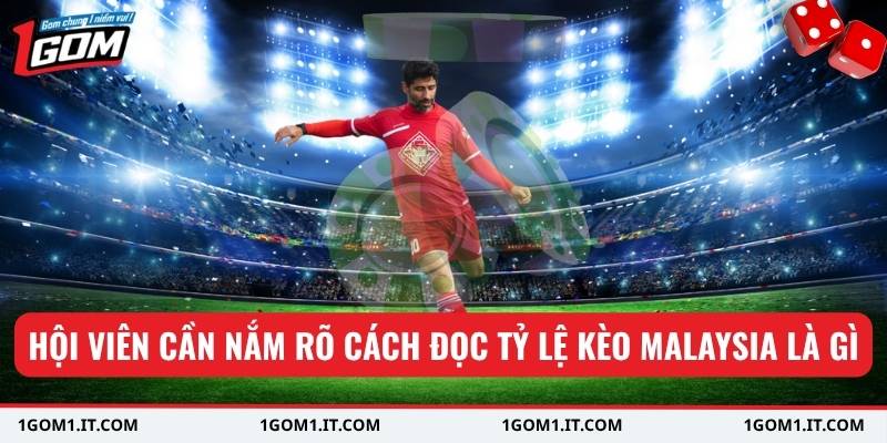 Hội viên cần nắm rõ cách đọc tỷ lệ kèo Malaysia là gì